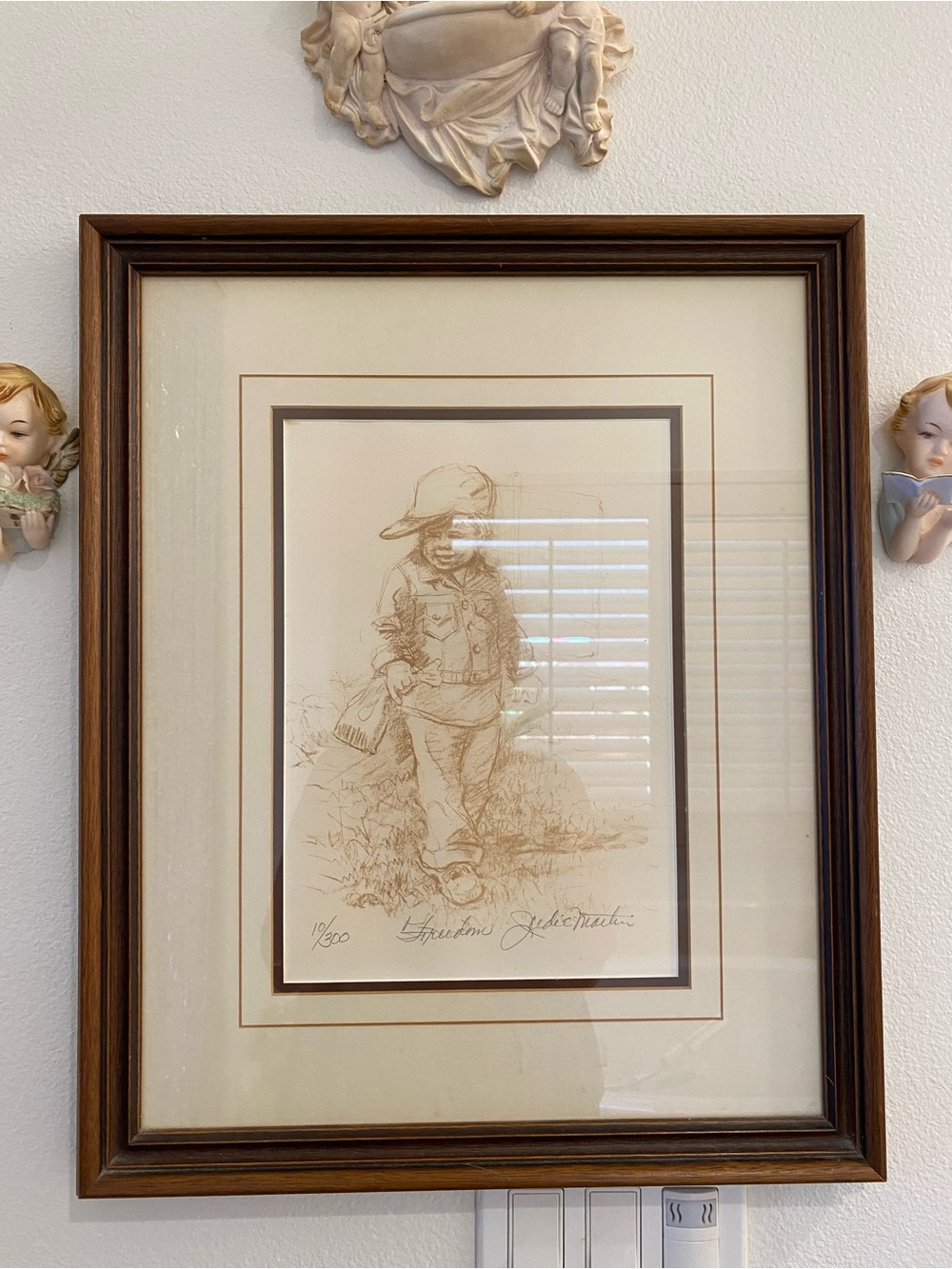 FREEDOM BY JUDIE MARTIN LIMITED EDITION LITHOGRAPH
